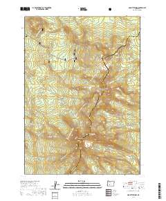 Mount Thielsen 2020 topographic map thumbnail