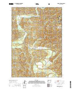 Mowrey Landing 2020 topographic map thumbnail