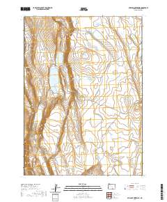 Mud Lake Reservoir 2020 topographic map thumbnail