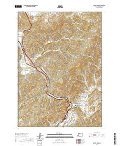 Myrtle Creek 2020 topographic map thumbnail