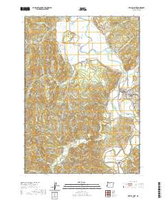 Myrtle Point 2020 topographic map preview