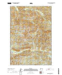 Necanicum Junction 2020 topographic map thumbnail