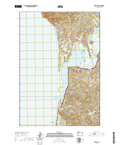 Nehalem 2020 topographic map thumbnail