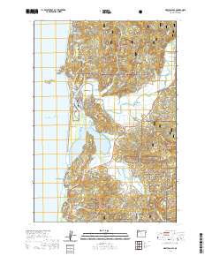 Nestucca Bay 2020 topographic map thumbnail