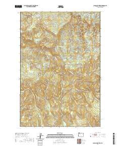 Nicolai Mountain 2020 topographic map thumbnail