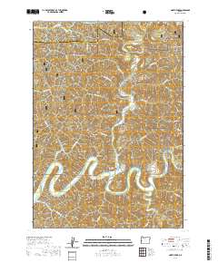 North Fork 2020 topographic map thumbnail