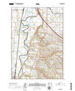 Nyssa 2020 topographic map preview