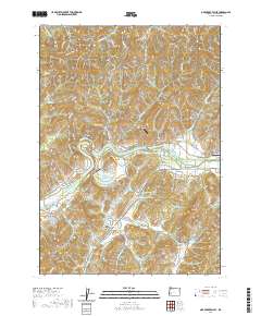 Oak Creek Valley 2020 topographic map thumbnail