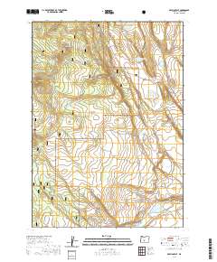 Oatman Flat 2020 topographic map thumbnail