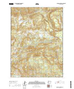 Obenchain Mountain 2020 topographic map thumbnail