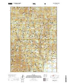 Ochoco Butte 2020 topographic map thumbnail