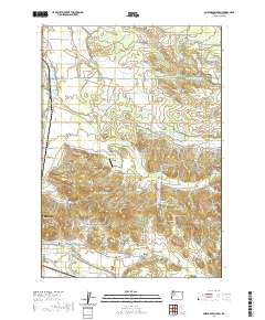 Onehorse Slough 2020 topographic map thumbnail