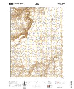 Oregon Butte 2020 topographic map thumbnail