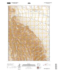 Oregon Canyon Ranch 2020 topographic map thumbnail