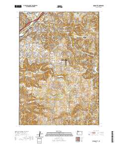 Oregon City 2020 topographic map thumbnail