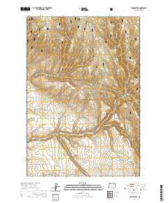 Owens Butte 2020 topographic map thumbnail