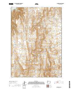 Owyhee Ridge 2020 topographic map thumbnail