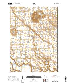 Palomino Buttes 2020 topographic map thumbnail
