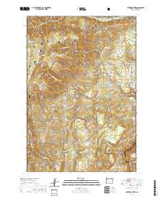 Partridge Creek 2020 topographic map thumbnail