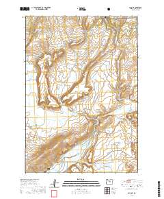 Paulina 2020 topographic map thumbnail
