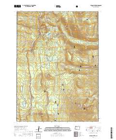 Pelican Butte 2020 topographic map thumbnail