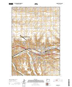Pendleton 2020 topographic map thumbnail