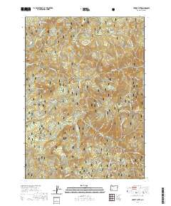 Pickett Butte 2020 topographic map thumbnail