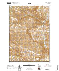 Picture Gorge West 2020 topographic map thumbnail