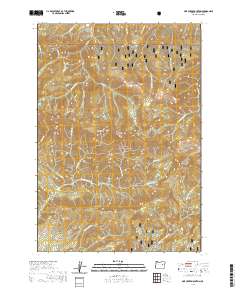 Pine Creek Mountain 2020 topographic map thumbnail