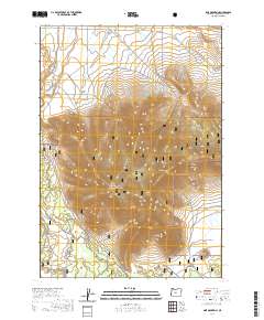 Pine Mountain 2020 topographic map thumbnail