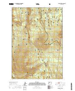 Pinhead Buttes 2020 topographic map thumbnail