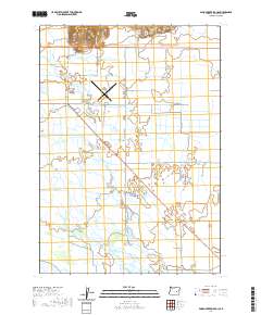 Poison Creek Slough 2020 topographic map thumbnail
