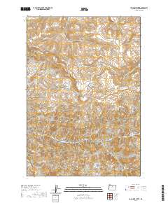 Porcupine Butte 2020 topographic map thumbnail