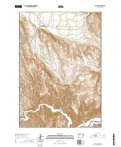 Posy Valley 2020 topographic map thumbnail