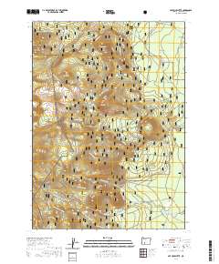 Pothole Butte 2020 topographic map thumbnail