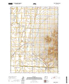 Powell Butte 2020 topographic map thumbnail