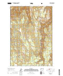 Promise 2020 topographic map thumbnail