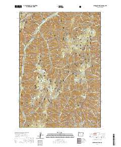 Puderbaugh Ridge 2020 topographic map thumbnail