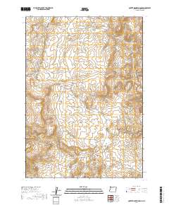 Quartz Mountain Basin 2020 topographic map thumbnail