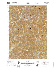 Quartzville 2020 topographic map thumbnail