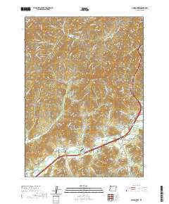 Quines Creek 2020 topographic map thumbnail