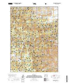 Rail Creek Butte 2020 topographic map thumbnail