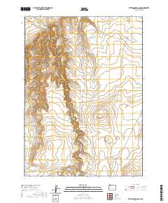 Rattlesnake Canyon 2020 topographic map thumbnail