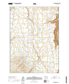 Rawhide Springs 2020 topographic map thumbnail