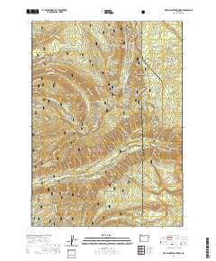 Red Blanket Mountain 2020 topographic map thumbnail