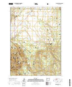 Riverbed Butte 2020 topographic map thumbnail