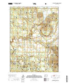 Riverbed Butte Spring 2020 topographic map thumbnail