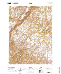 Robbers Roost 2020 topographic map thumbnail