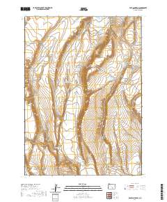 Rock Camp Draw 2020 topographic map thumbnail