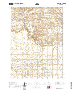 Rockhouse Reservoir 2020 topographic map thumbnail
